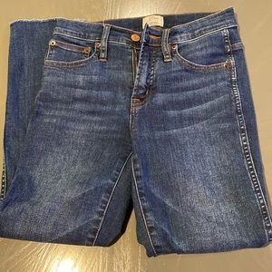 JCrew Vintahe Dark Straight Leg Jeans